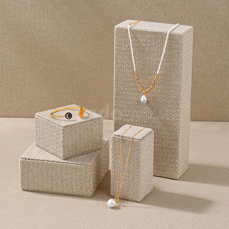 Linen Jewelry Box