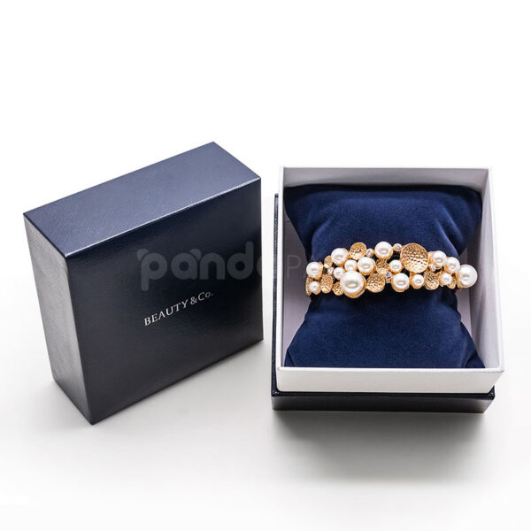 Luxury Navy Blue Jewelry Gift Box Set