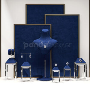 Velvet Jewelry Display Set