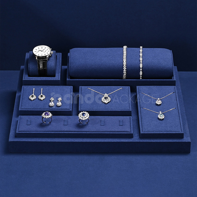 Velvet Jewelry Display Tray