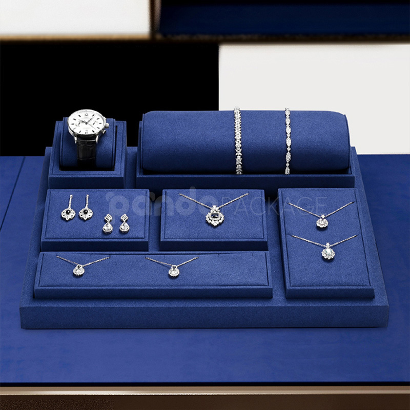 Velvet Jewelry Display Tray