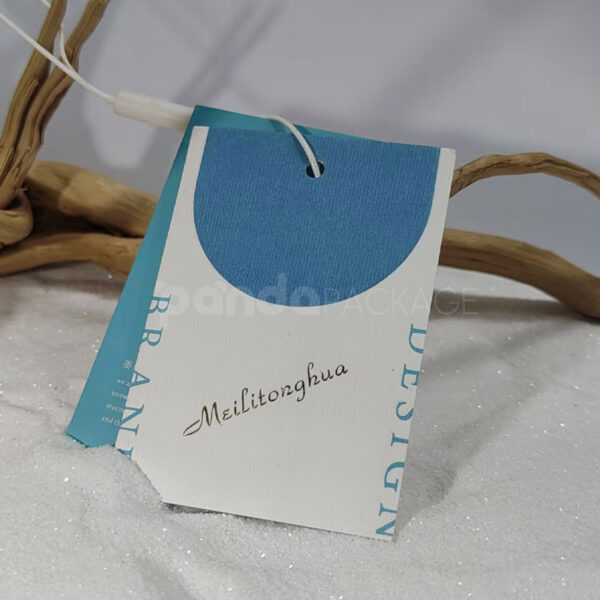BlueWave Minimalist Elegant Paper Hang Tag