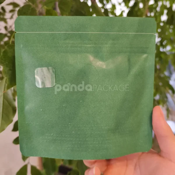 Brand Eco-Friendly Valve Zip Lock Storage Pouch