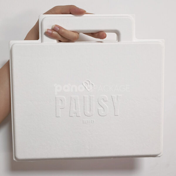 PausyBloom 4-Slot White EcoPack Box