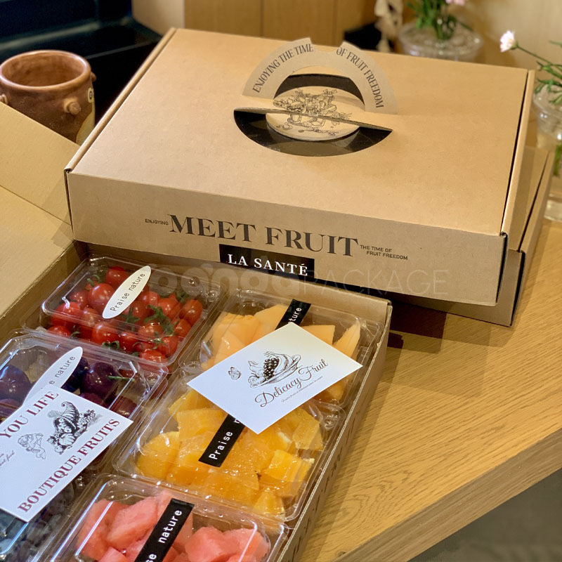 EcoLuxe FruitHaven Box Sustainable Fruit Packaging
