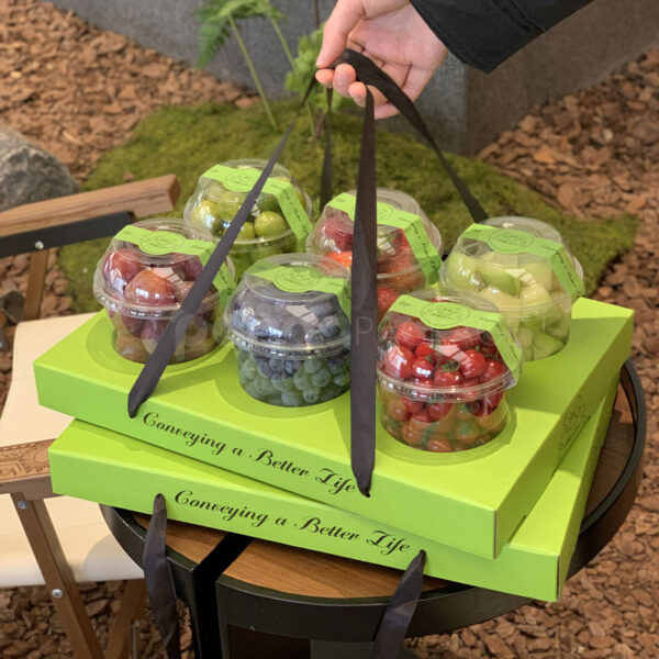 EmeraldGlow RibbonGrace FruitCarrier - second image