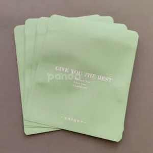 Mist Green Eco-Friendly Window Cut-Out Bag – Matte Finish, Transparent Window