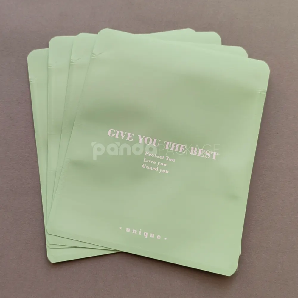 Mist Green Eco-Friendly Window Cut-Out Bag – Matte Finish, Transparent Window
