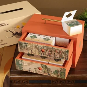 Golden Harvest Orange Mooncake Treasure Box - second image