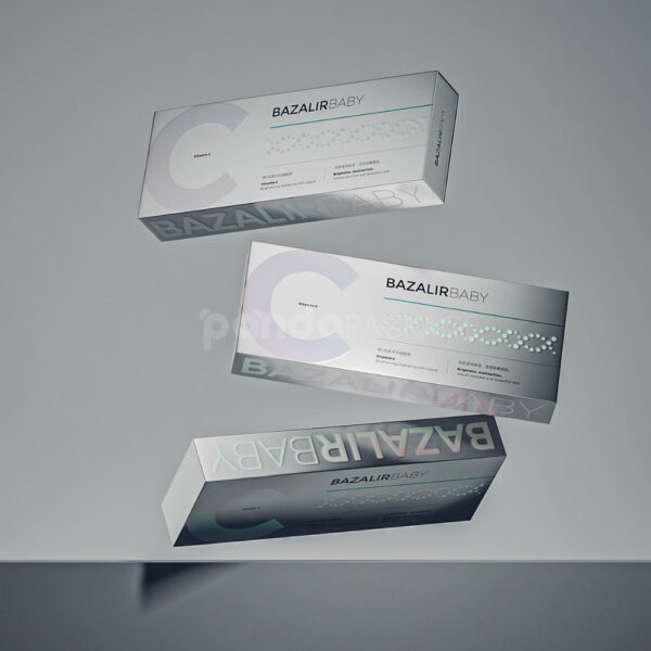 Sliding Silver Matte Box – Premium Solution for Skincare