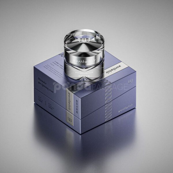Hyacinth Flip-Top Box with Spot Gloss UV & Embossing