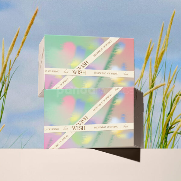 Colorful Spring Tear-Off Box – Single-Use