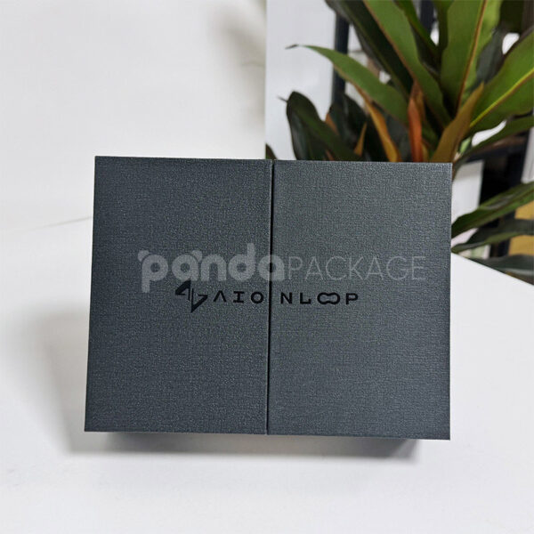 Pearl & Iron Dual-Door Gift Box with Foil Stamping, Envelope