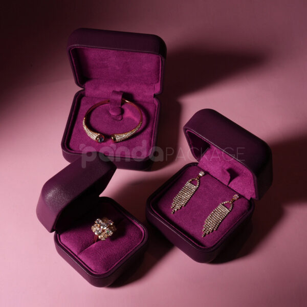 LuxeBerry Leather Jewel Case