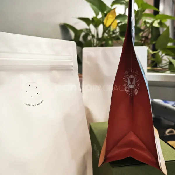 Premium Roasted Organic Coffee Beans Stand-Up Pouch