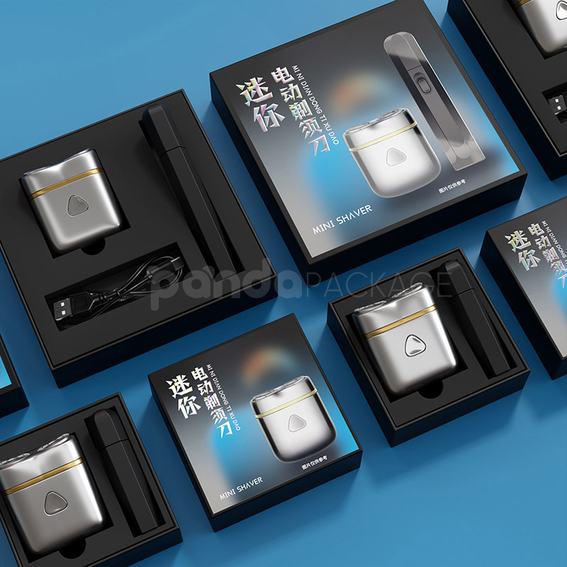 Mini Shaver Gift Box Silver Personal Care Set