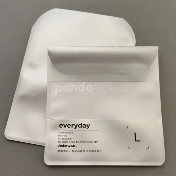 Silver Lightweight Poly Mailer with Window Cut-Out & Single-Use Seal