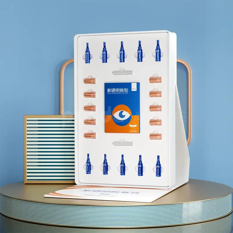 White Eye Care Kit Bright Eyes Upright Flip-Top Box