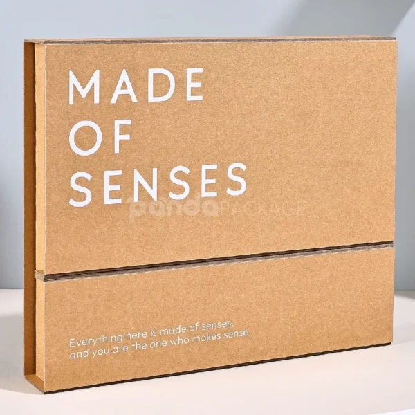 Kraft Corrugated Dual Flip Mailer Box