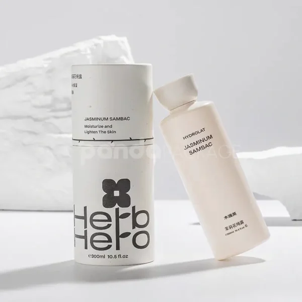 Eco-Friendly Two-Piece Lid Paper Can with Matte Coating