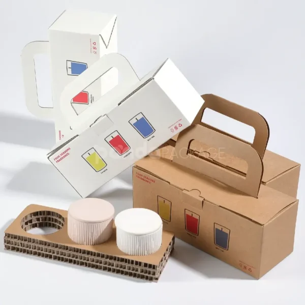 Corrugated Handle Box with Insert Tray