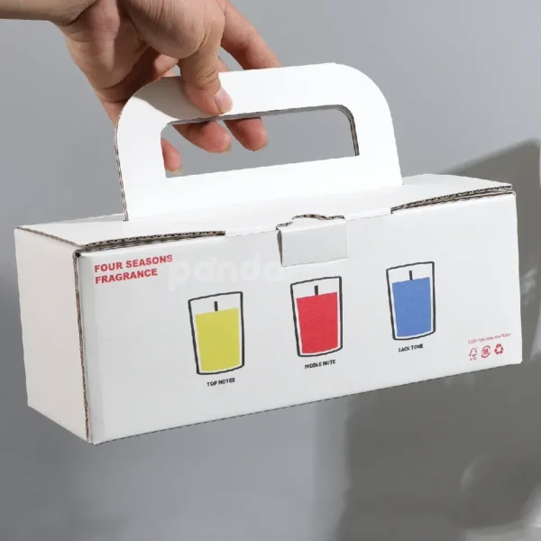 Corrugated Handle Box with Insert Tray