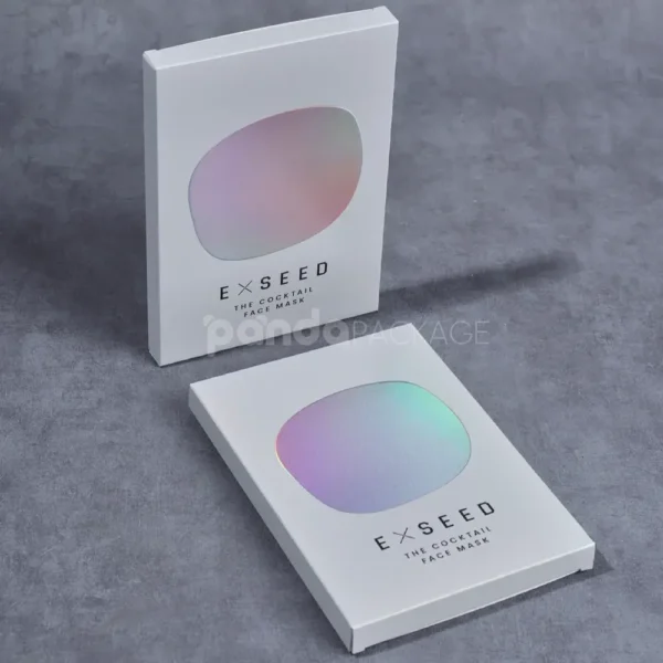 Holographic Foil Flat Paperboard Packaging Box