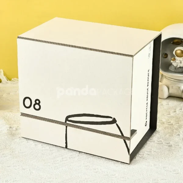 Minimalist Dual Flip Lid Rigid Gift Box