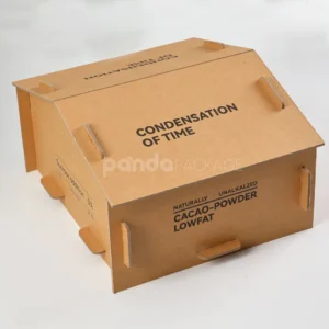 Eco-Friendly Mortise Lock House Shape Corrugated Box
