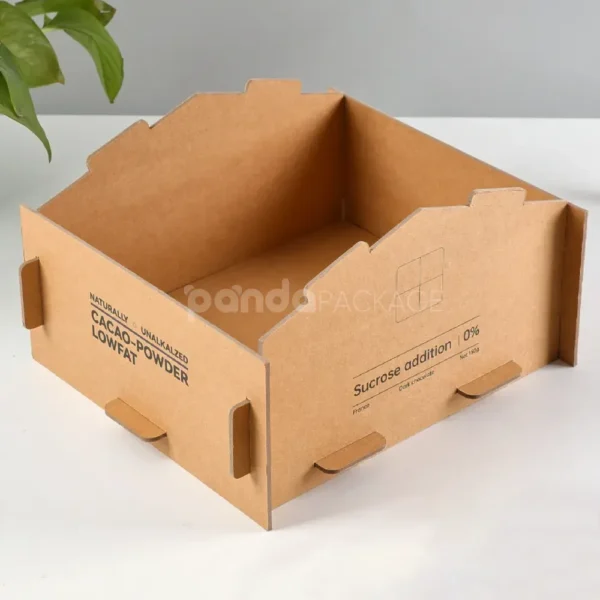 Mortise Lock Corrugated House Shape Box