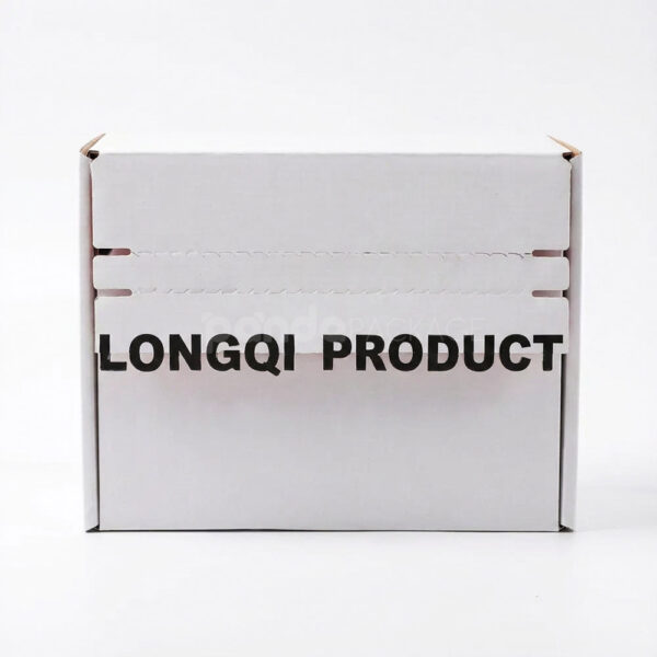 White Corrugated Tear-Strip Flip Mailer Box