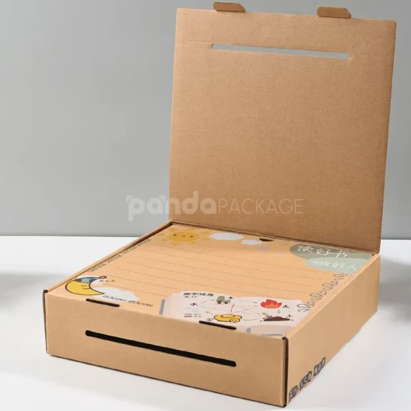 Foldable Printed Mailer Box with Easy Tear Strip
