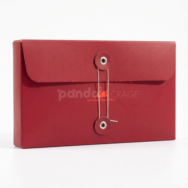 Red Paperboard Display Box with Foam Insert Tray