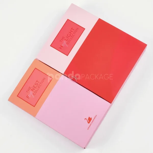 Two-Tone Rigid Double Door Box with Insert