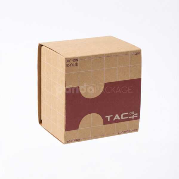 Textured Rigid Lid Box with Layered Insert Cards