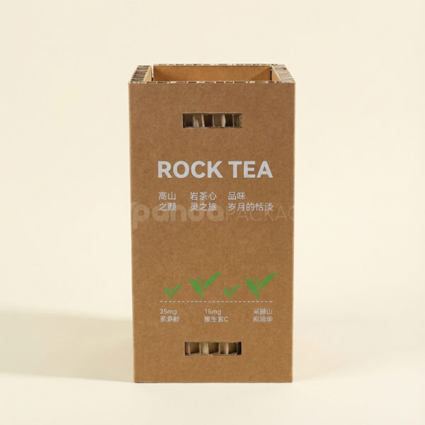 Natural Kraft Rigid Box with Corrugated Insert