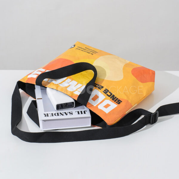 Colorful Eco Tote Bag with Adjustable Strap