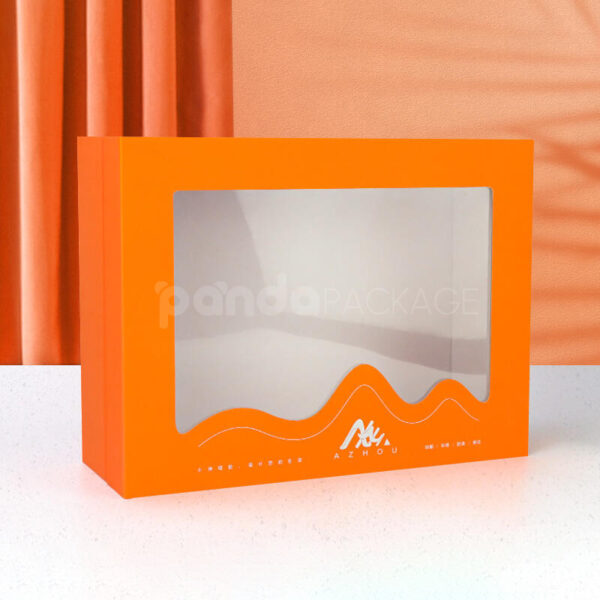 Rigid Box with Window for Presentation Packaging