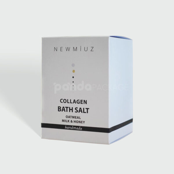Minimalist Double Tuck Box for Collagen Bath Salt