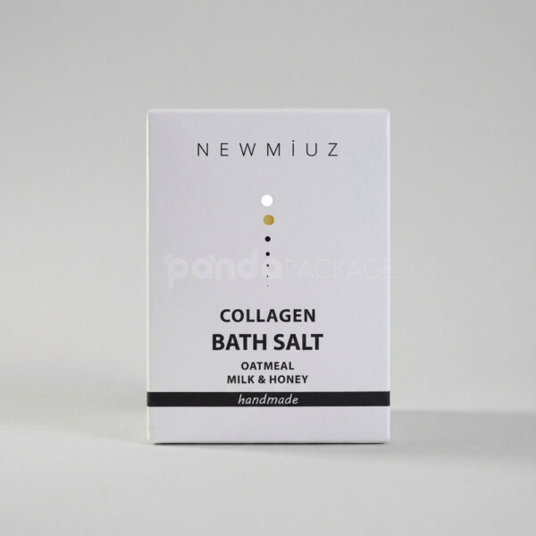 Minimalist Double Tuck Box for Collagen Bath Salt