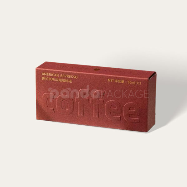 Colorful Double Tuck Box for Coffee Concentrate