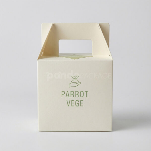 Foldable Paperboard Gable Box for Herb Planter Kits