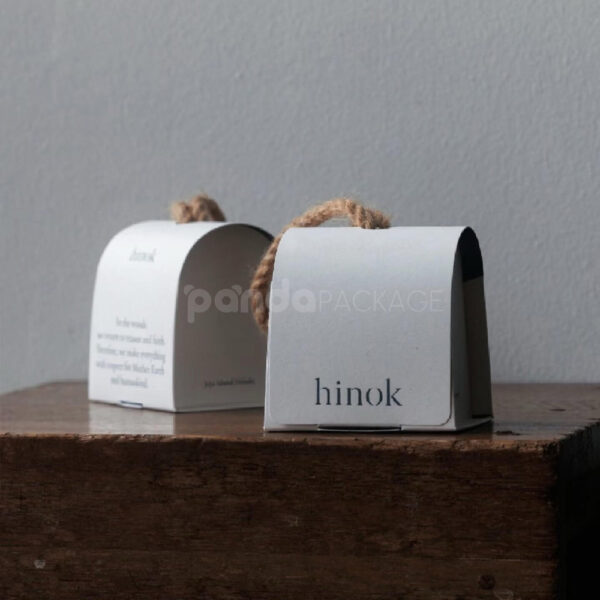 Mini Hanging Hole Box with Twine Handle