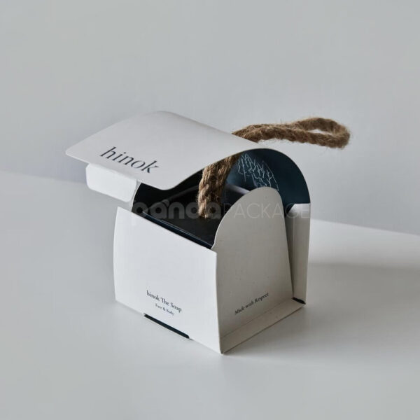 Mini Hanging Hole Box with Twine Handle