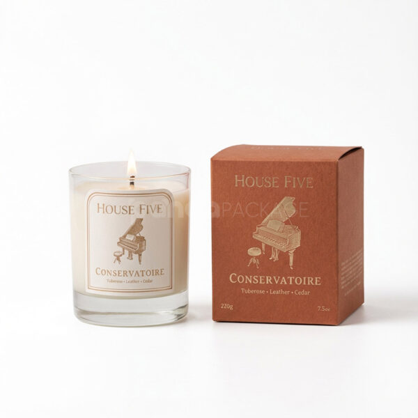 Self-Locking Bottom Box in Textured Earth-Tone Finish