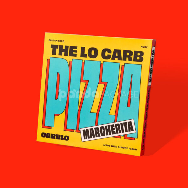 Bold Retro-Style Pizza Box