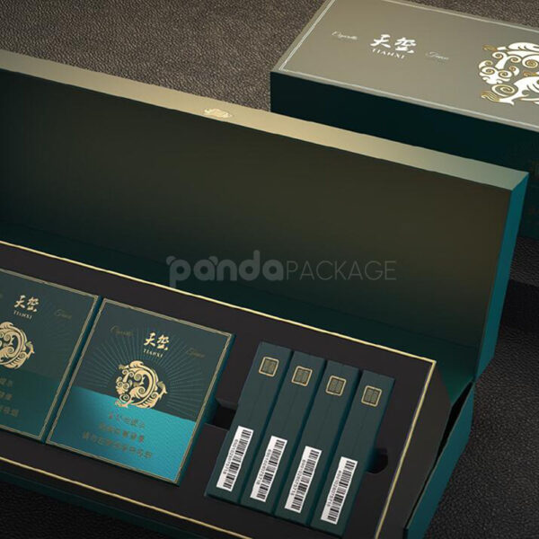 Black Corrugated Mailer Box with Self-Locking Tuck