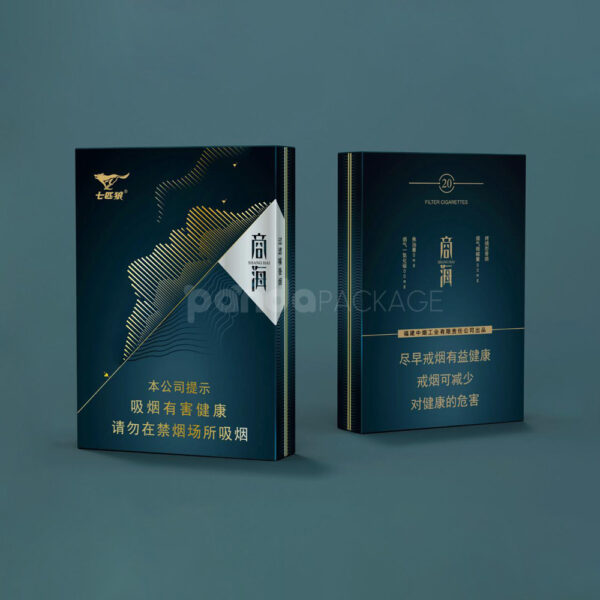 Luxury Flip Lid Box with Elegant Dual Color Design