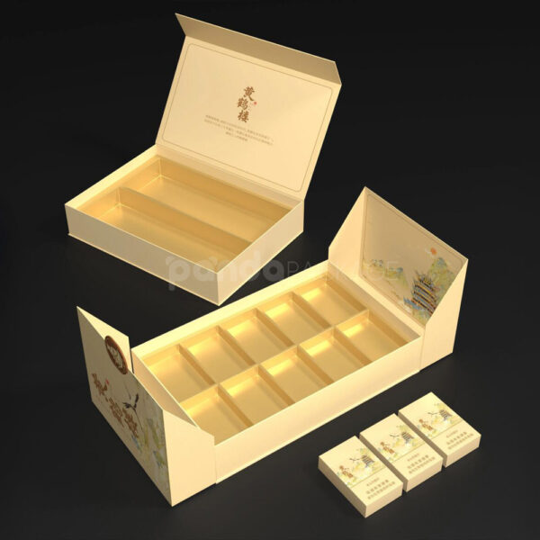 Elegant Slide-Out Gift Box with Colored Interior