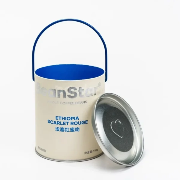 Food-Grade Rigid Tube with Lid and Handle